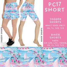 Load image into Gallery viewer, Batch #311 - Preppy Coastal - Closes 3/27 - ETA late May - PC17 Biker &amp; Jogger Shorts
