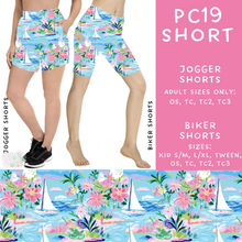 Load image into Gallery viewer, Batch #311 - Preppy Coastal - Closes 3/27 - ETA late May - PC19 Biker &amp; Jogger Shorts
