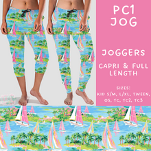 Load image into Gallery viewer, Batch #311 - Preppy Coastal - Closes 3/27 - ETA late May - PC1 Full and Capri Length Joggers
