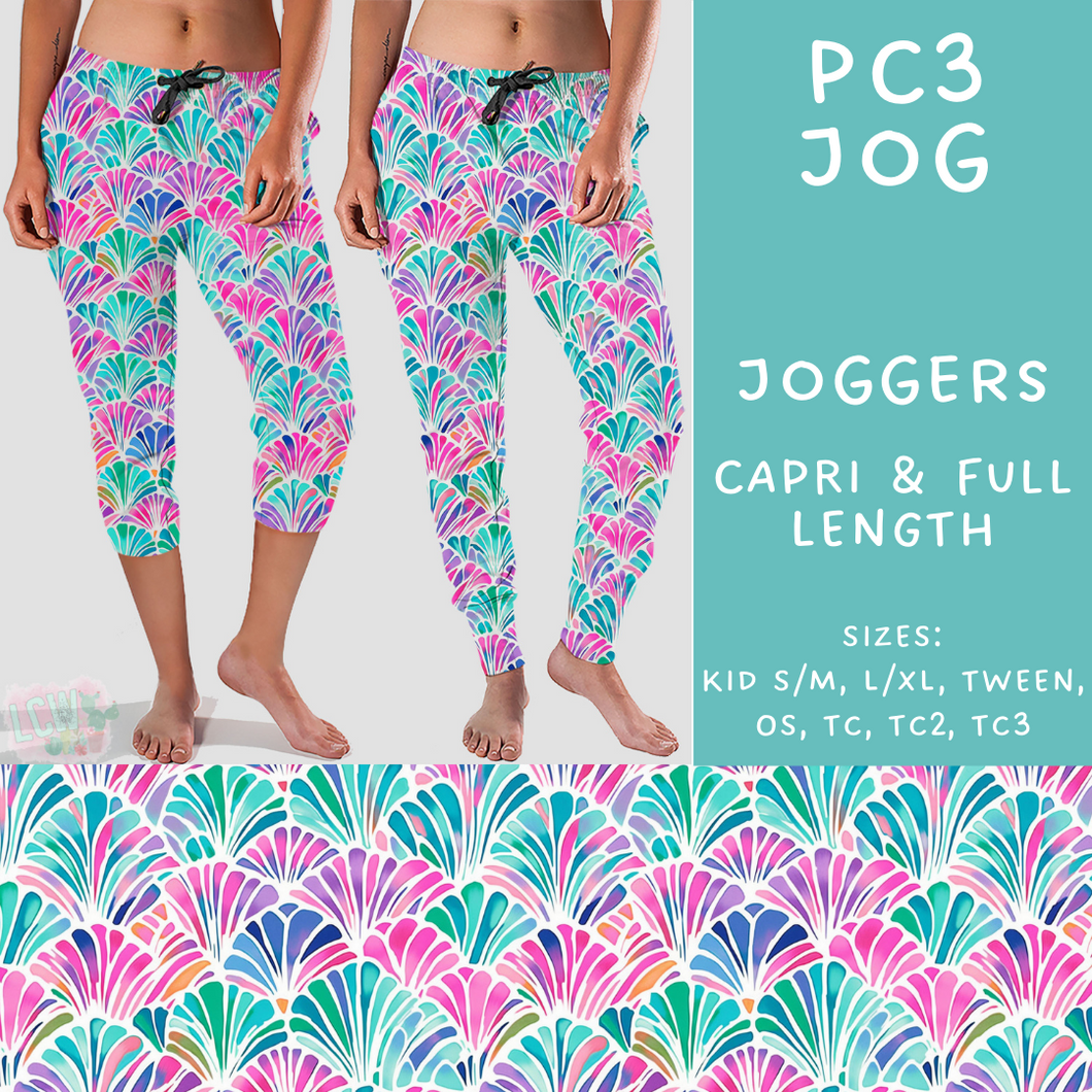 Batch #311 - Preppy Coastal - Closes 3/27 - ETA late May - PC3 Full and Capri Length Joggers