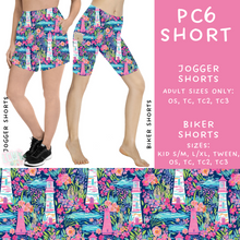 Load image into Gallery viewer, Batch #311 - Preppy Coastal - Closes 3/27 - ETA late May - PC6 Biker &amp; Jogger Shorts
