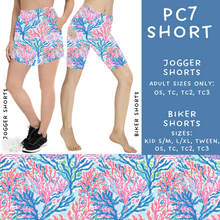 Load image into Gallery viewer, Batch #311 - Preppy Coastal - Closes 3/27 - ETA late May - PC7 Biker &amp; Jogger Shorts
