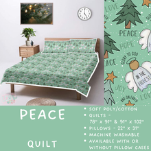 Load image into Gallery viewer, Batch  #410 - Cozy Quilts - Closes 9/10 - ETA late October - Peace Quilt
