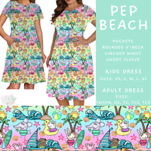 Load image into Gallery viewer, Batch #339 - Character Summer - Closes 5/15 - ETA mid July - Pep Beach Adult &amp; Kids Dresses
