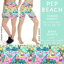 Load image into Gallery viewer, Batch #339 - Character Summer - Closes 5/15 - ETA mid July - Pep Beach Biker &amp; Jogger Shorts
