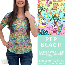 Load image into Gallery viewer, Batch #339 - Character Summer - Closes 5/15 - ETA mid July - Pep Beach Everyday Tee
