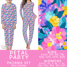 Load image into Gallery viewer, Batch #587 - Family Pajamas 2 - Closes 9/18 - ETA mid Nov - Petal Party Women's &amp; Kid's Pajama Sets
