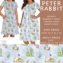 Load image into Gallery viewer, Batch #456 - Storybook Collection 4 - Closes 11/28 - ETA late Jan - Peter Rabbit Womens &amp; Girls Dress
