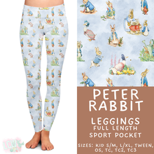 Load image into Gallery viewer, Batch #456 - Storybook Collection 4 - Closes 11/28 - ETA late Jan - Peter Rabbit Full Length Leggings
