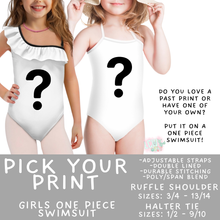Load image into Gallery viewer, Batch #543 - Pool Party 2 - Closes 6/15 - ETA early/mid August - Pick Your Print Girl's Swimsuit
