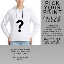 Load image into Gallery viewer, Batch #560 - Halloween 4 - Closes 7/26 - ETA late Sept - Pick Your Print Full Zip Hoodie
