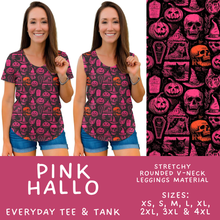 Load image into Gallery viewer, Batch #560 - Halloween 4 - Closes 7/26 - ETA late Sept - Pink Hallo Everyday Tank &amp; Tee
