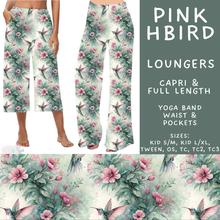 Load image into Gallery viewer, Batch #607 - Fun Run 28 - Closes 11/2 - ETA early Jan - Pink HBird Capri and Full Length Loungers
