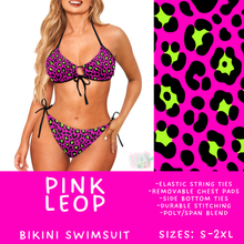 Load image into Gallery viewer, Batch #543 - Pool Party 2 - Closes 6/15 - ETA early/mid August - Pink Leop Women's 2 Piece Bikini

