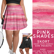 Load image into Gallery viewer, Batch #453 - Love Day 2 - Closes 11/24 - ETA mid Jan - Pink Shades Skort
