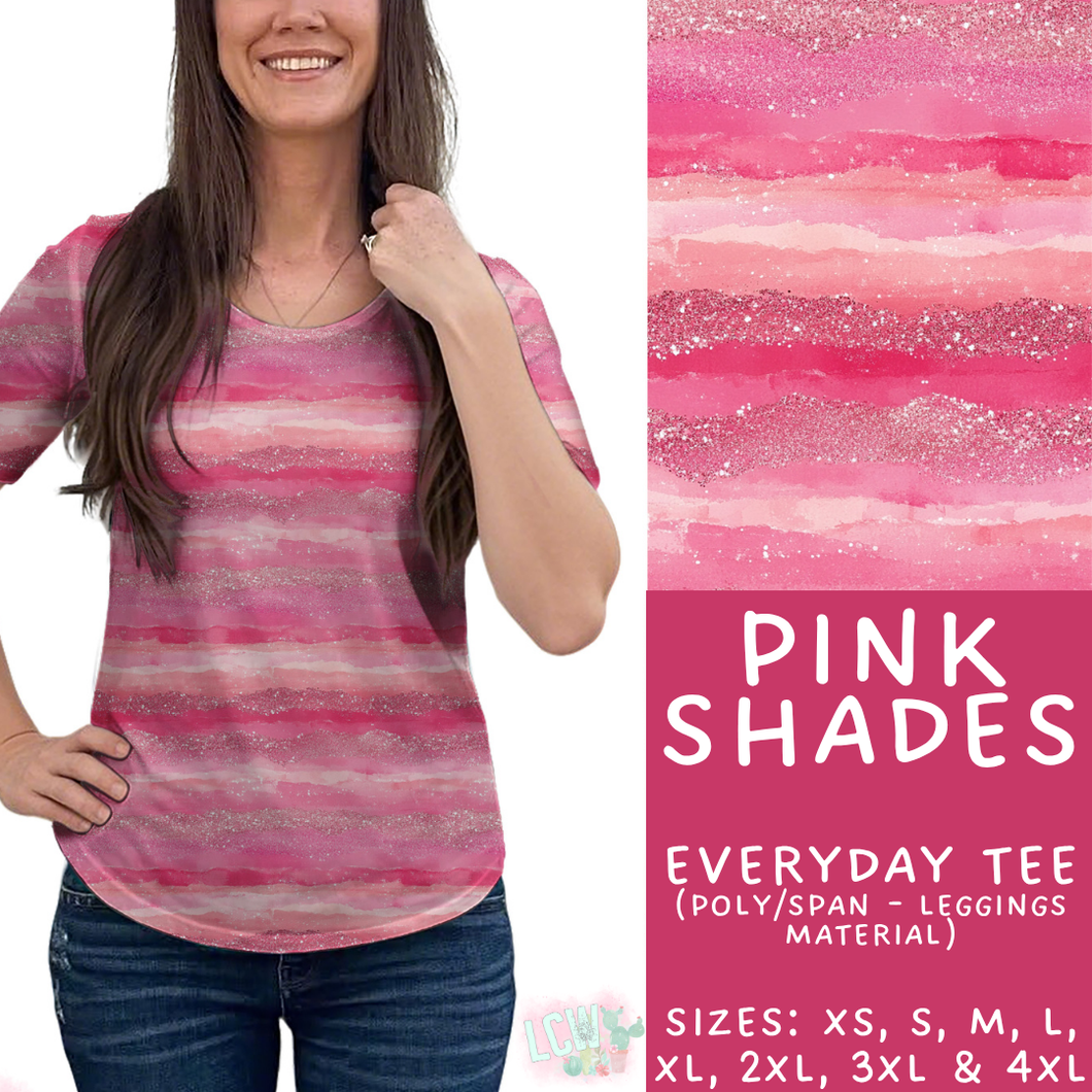 Batch #453 - Love Day 2 - Closes 11/24 - ETA mid Jan - Pink Shades Everyday Tee