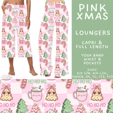 Load image into Gallery viewer, Batch #565 - Christmas in July 2 - Closes 8/5 - ETA early October - Pink Xmas Capri and Full Length Loungers
