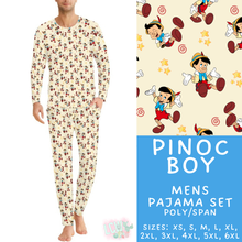 Load image into Gallery viewer, Batch #590 - Magical Family Pajamas - Closes 9/18 - ETA mid Nov - Pinoc Boy Men's Pajama Set
