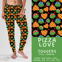 Load image into Gallery viewer, Batch #457 - Magical Character Love Collection - Closes 12/1 - ETA mid Jan - Pizza Love Joggers
