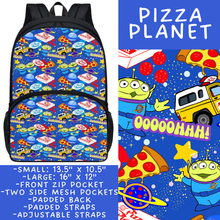 Load image into Gallery viewer, Batch #545 - Back to School 3 - Closes 6/19 - ETA early/mid August - Pizza Planet Backpacks

