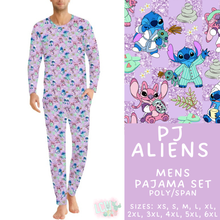 Load image into Gallery viewer, Batch #590 - Magical Family Pajamas - Closes 9/18 - ETA mid Nov - PJ Aliens Men's Pajama Set
