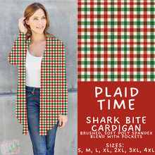Load image into Gallery viewer, Batch #600 - Jingle all the Way 2 - Closes 10/19 - ETA early/mid Dec - Plaid Time Cardigan
