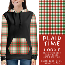 Load image into Gallery viewer, Batch #600 - Jingle all the Way 2 - Closes 10/19 - ETA early/mid Dec - Plaid Time Hoodie
