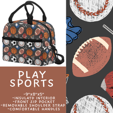 Load image into Gallery viewer, Batch #545 - Back to School 3 - Closes 6/19 - ETA early/mid August - Play Sports Lunch Box
