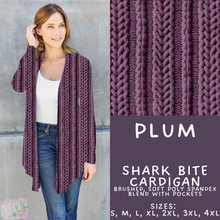 Load image into Gallery viewer, Batch #596 - Sweater Weather - Closes 10/9 - ETA early Dec - Plum Cardigan
