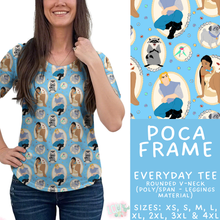 Load image into Gallery viewer, Batch #536 - Frames Collection - Closes 5/29 - ETA late July - Poca Frame Everyday Tee
