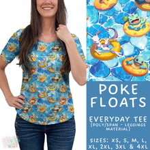 Load image into Gallery viewer, Batch #339 - Character Summer - Closes 5/15 - ETA mid July - Poke Floats Everyday Tee
