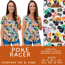 Load image into Gallery viewer, Batch #586 - Cool Characters 18 - Closes 9/16 - ETA mid Nov - Poke Racer Everyday Tank &amp; Tee
