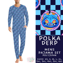 Load image into Gallery viewer, Batch #587 - Family Pajamas 2 - Closes 9/18 - ETA mid Nov - Polka Derp Men's Pajama Set
