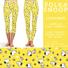 Load image into Gallery viewer, Batch #578 - July Request Run - Closes 8/31 - ETA late October - Polka Snoop Full and Capri Length Leggings
