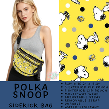 Load image into Gallery viewer, Batch #579 - Sidekick Bags 2 - Closes 9/2 - ETA early November - Polka Snoop Sidekick Bag
