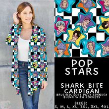 Load image into Gallery viewer, Batch #454 - Cool Characters 10 - Closes 11/26 - ETA mid Jan - Pop Stars Cardigan
