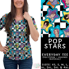 Load image into Gallery viewer, Batch #454 - Cool Characters 10 - Closes 11/26 - ETA mid Jan - Pop Stars Everyday Tee
