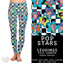 Load image into Gallery viewer, Batch #454 - Cool Characters 10 - Closes 11/26 - ETA mid Jan - Pop Stars Full Length Leggings
