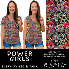 Load image into Gallery viewer, Batch #586 - Cool Characters 18 - Closes 9/16 - ETA mid Nov - Power Girls Everyday Tank &amp; Tee
