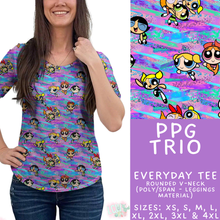 Load image into Gallery viewer, Batch #544 - Cool Characters 16 - Closes 6/17 - ETA mid August - PPG Trio Everyday Tee

