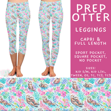 Load image into Gallery viewer, Batch #607 - Fun Run 28 - Closes 11/2 - ETA early Jan - Prep Otter Full and Capri Length Leggings
