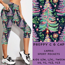 Load image into Gallery viewer, Ready To Ship - Preppy C 6 Leggings
