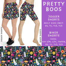 Load image into Gallery viewer, Ready to Ship - Pretty Boos Biker Shorts - OS Sport Pockets
