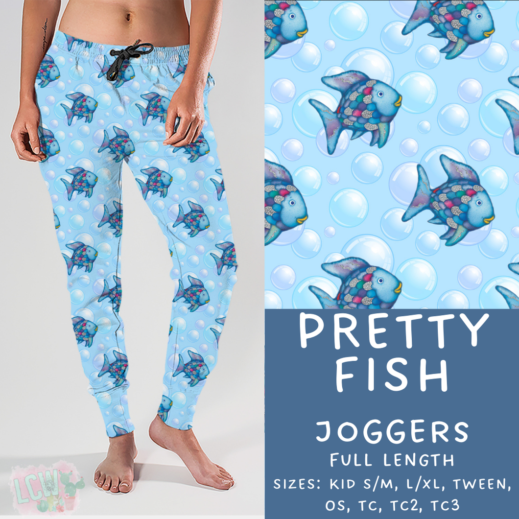 Batch #308 - Storybook Collection 2 - Closes 3/21 - ETA mid May - Pretty Fish Joggers