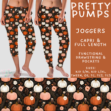 Load image into Gallery viewer, Batch #574 - HalloThanksMas - Closes 8/24 - ETA mid/late October - Pretty Pumps Full and Capri Length Joggers
