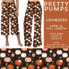 Load image into Gallery viewer, Batch #574 - HalloThanksMas - Closes 8/24 - ETA mid/late October - Pretty Pumps Capri and Full Length Loungers

