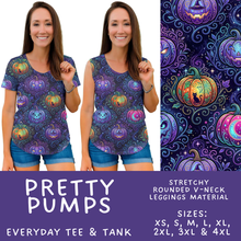 Load image into Gallery viewer, Batch #566 - Halloween 5 - Closes 8/7 - ETA early October - Pretty Pumps Everyday Tank &amp; Tee
