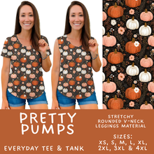 Load image into Gallery viewer, Batch #574 - HalloThanksMas - Closes 8/24 - ETA mid/late October - Pretty Pump Everyday Tank &amp; Tee
