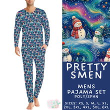 Load image into Gallery viewer, Batch #584 - Christmas Family Pajamas - Closes 9/11 - ETA mid Nov - Pretty Smen Men's Pajama Set
