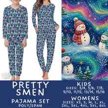 Load image into Gallery viewer, Batch #584 - Christmas Family Pajamas - Closes 9/11 - ETA mid Nov - Pretty SMen Womens &amp; Kids Pajama Set
